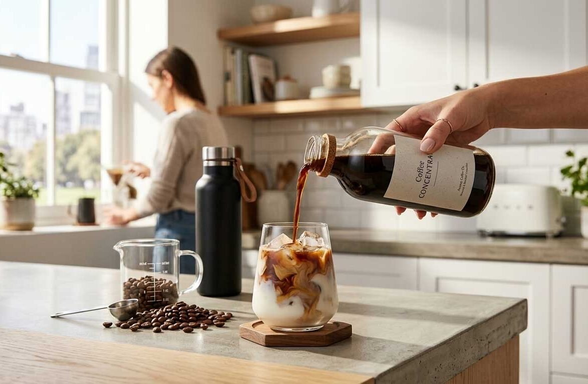 liquid coffee concentrate, instant coffee innovation, coffee concentrate benefits